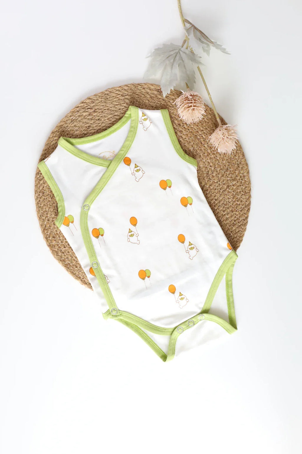 Lil Seal-Kimono Baby Romper