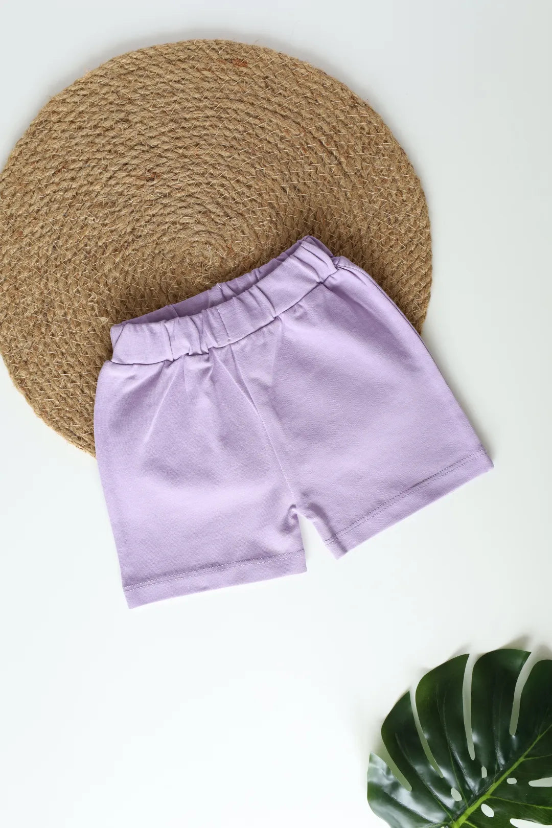 Lilac Glow-Newborn Shorts