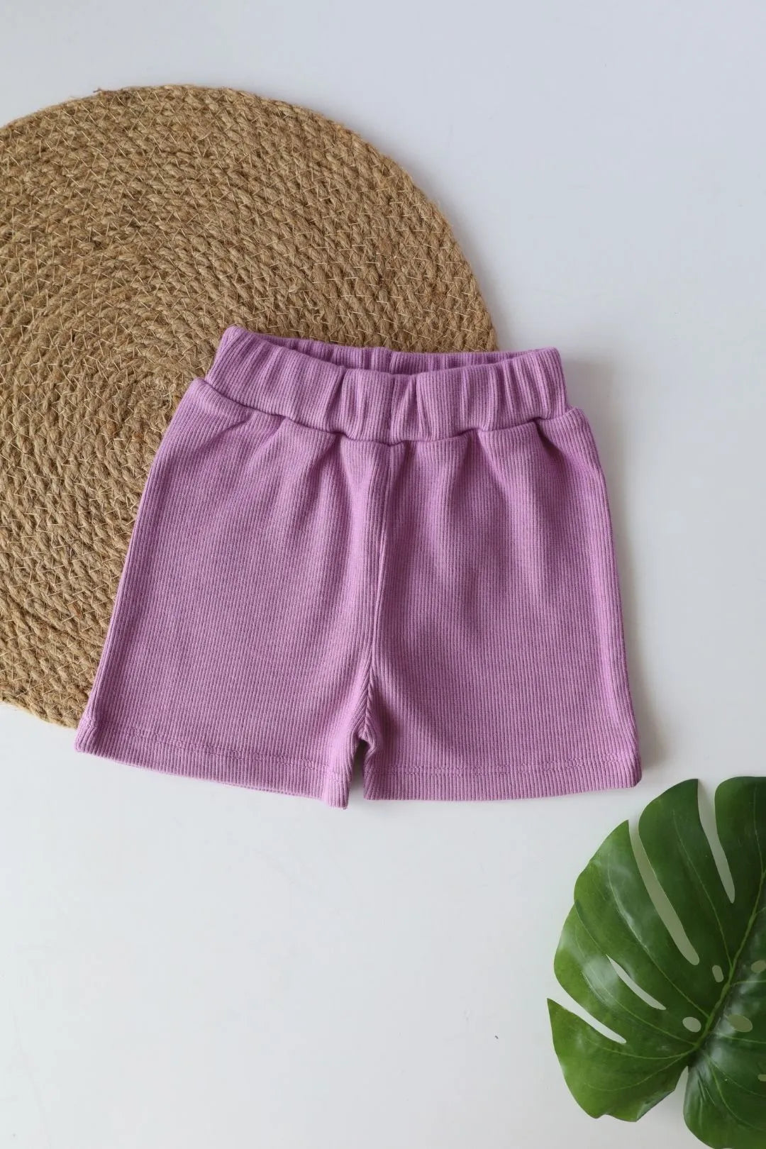 Lilac Hug-Newborn Shorts