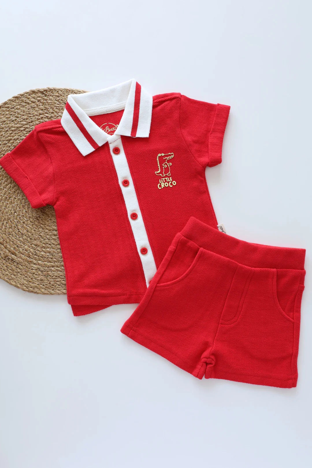 Little Croco-Kids Top and Shorts
