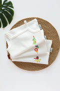 Little Jungle-Ribknit Spaghetti Top Pack of-3