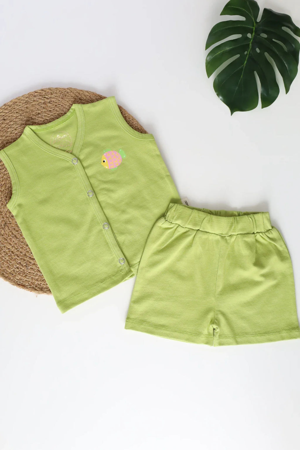 Little Sprout-Newborn Jabla and Shorts