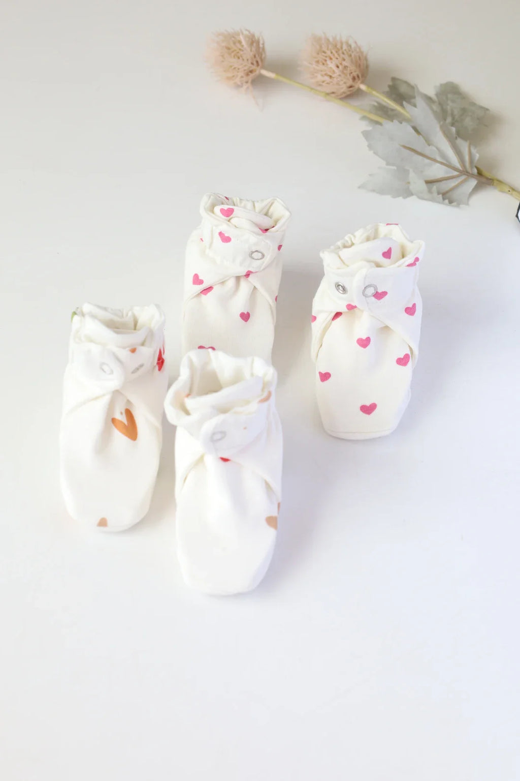 Love Sprinkle-Baby Booties Pack of 2