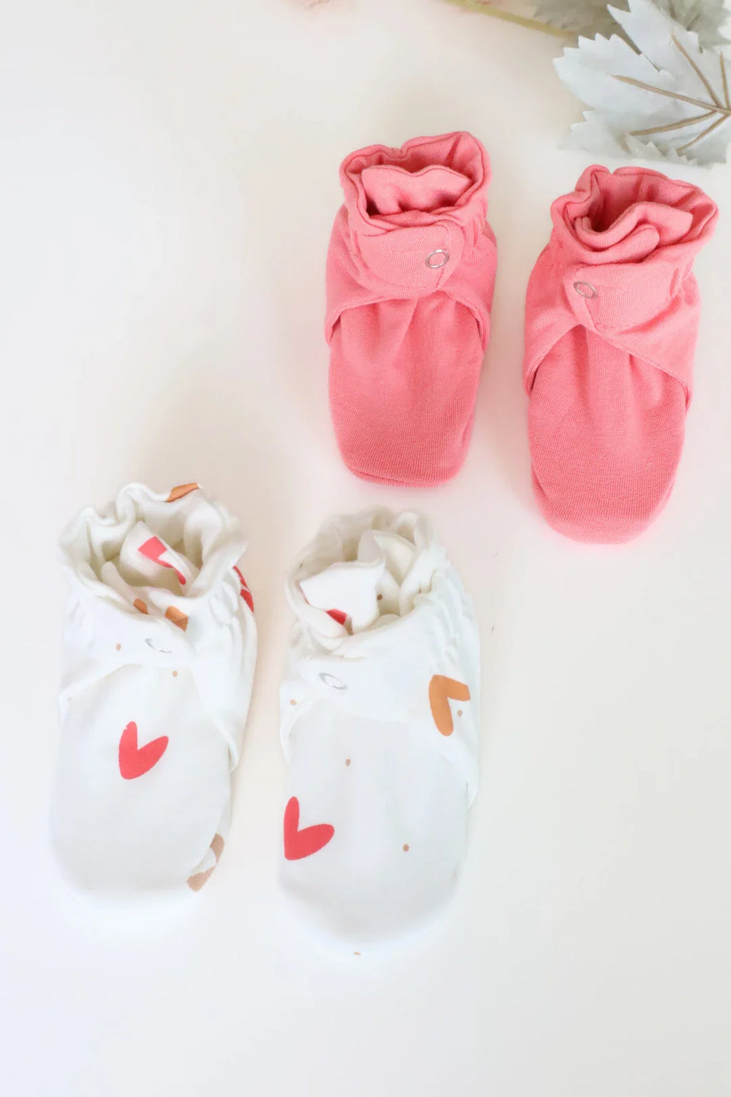 Lovey Duo-Baby Booties Pack of 2