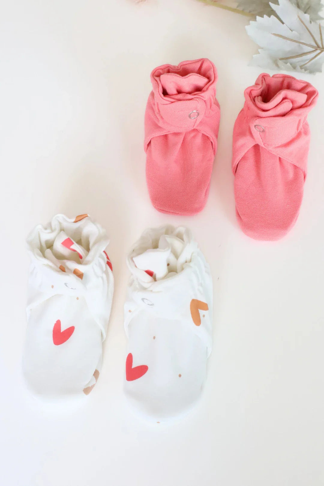 Lovey Duo-Baby Booties Pack of 2