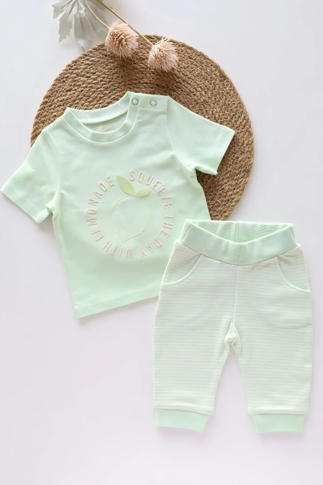 Lumi Citrus-Kids Top and Pant Set