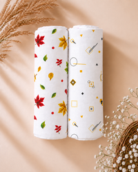 Maple Story | Organic Muslin Baby Swaddle (GOTS Certified)