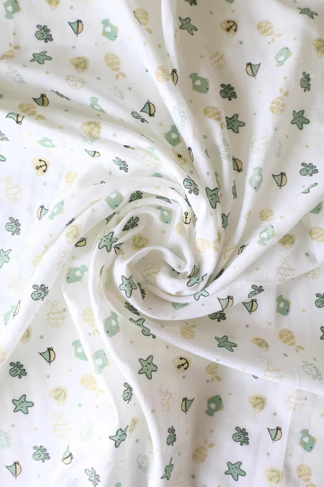 Marine Magic-Muslin-Baby-Swaddle