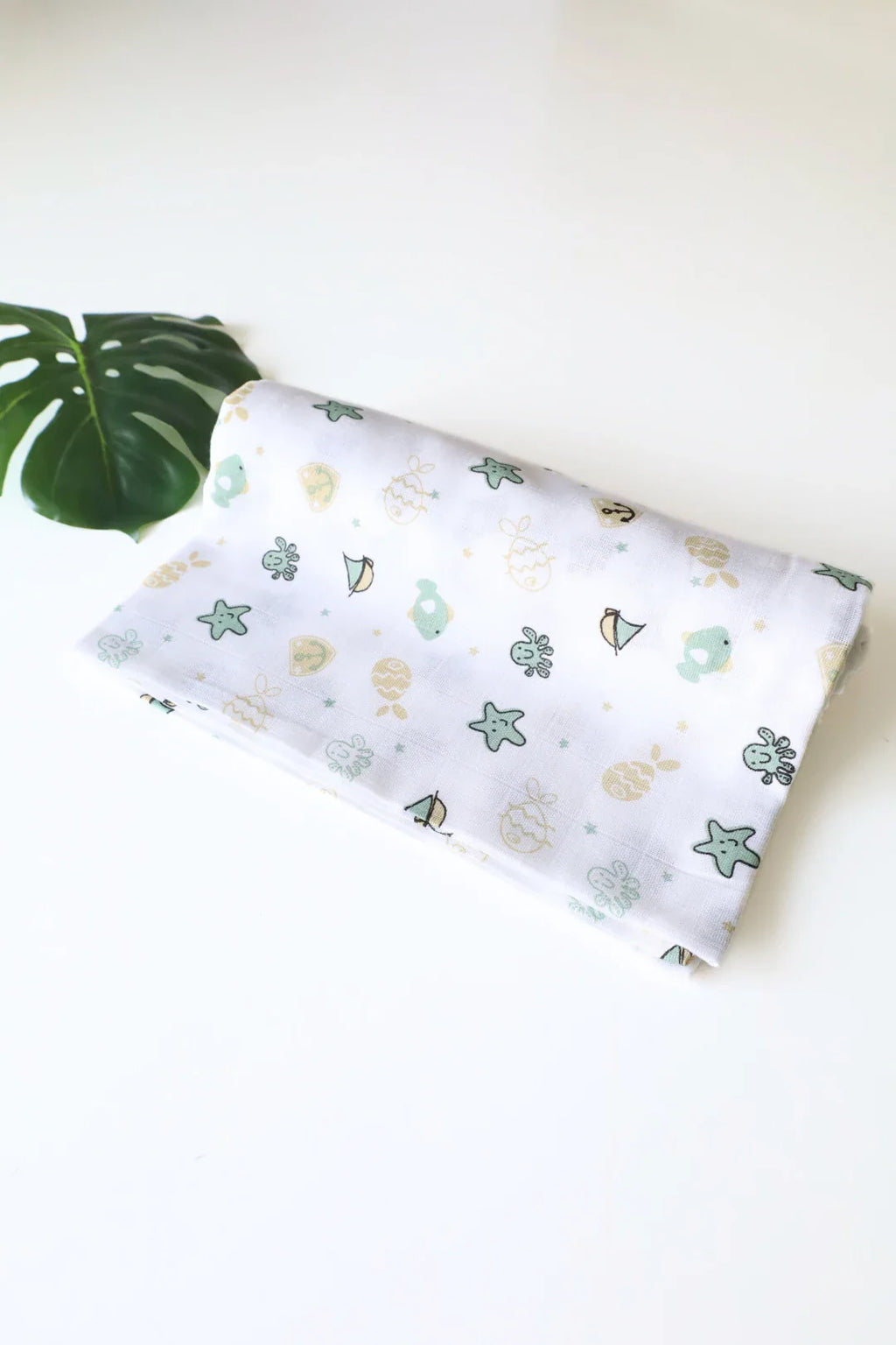 Marine Magic-Muslin-Baby-Swaddle