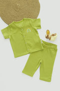 Meadow Sparkle-RibKnit-Unisex Baby Top and Pant Set