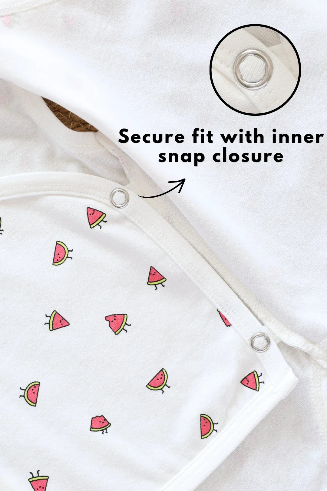 Melon Bites-Kimono Romper
