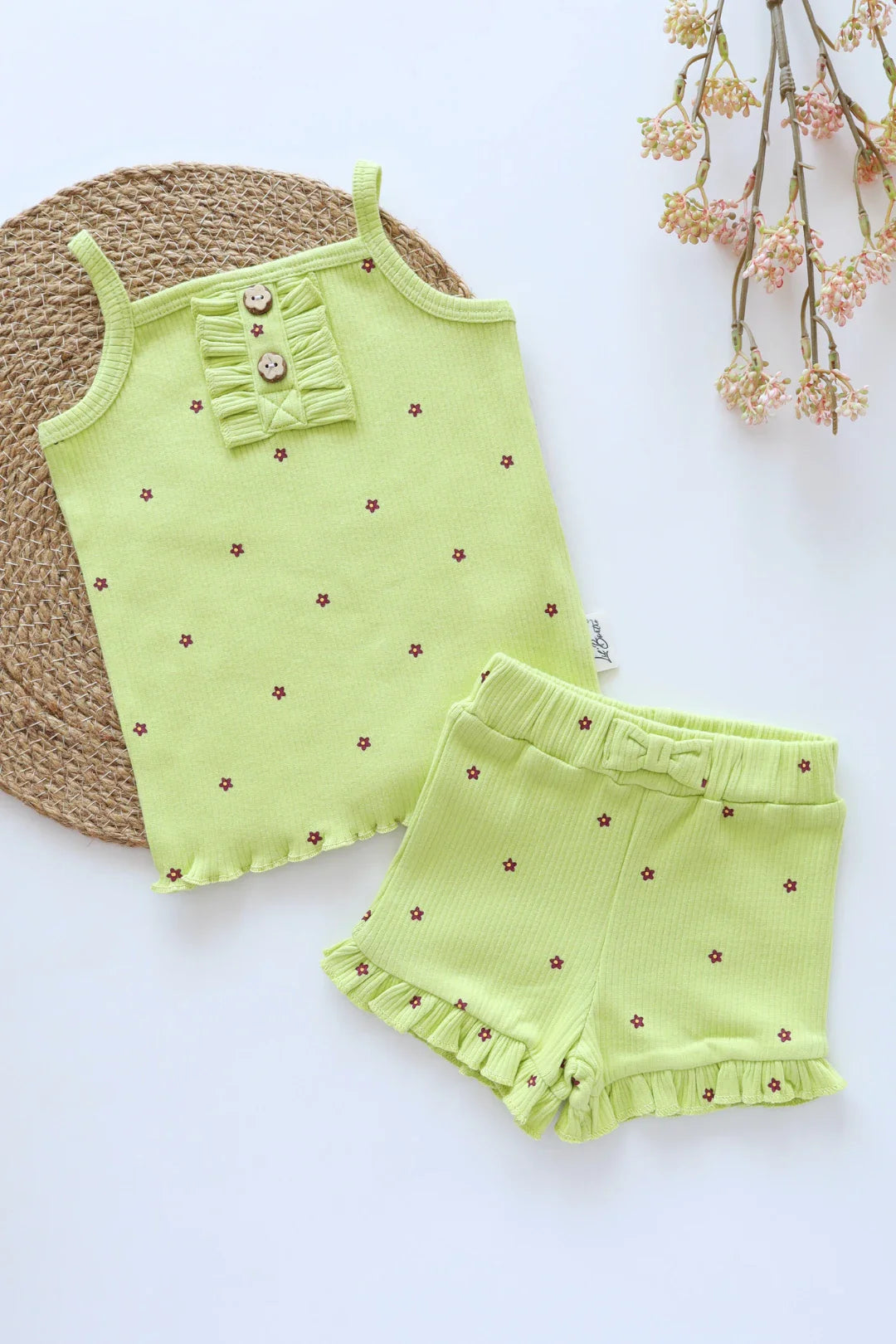 Minti Bloom-Baby Girl Spaghetti Bloomer