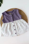 Mulberry Purple-Baby Frock