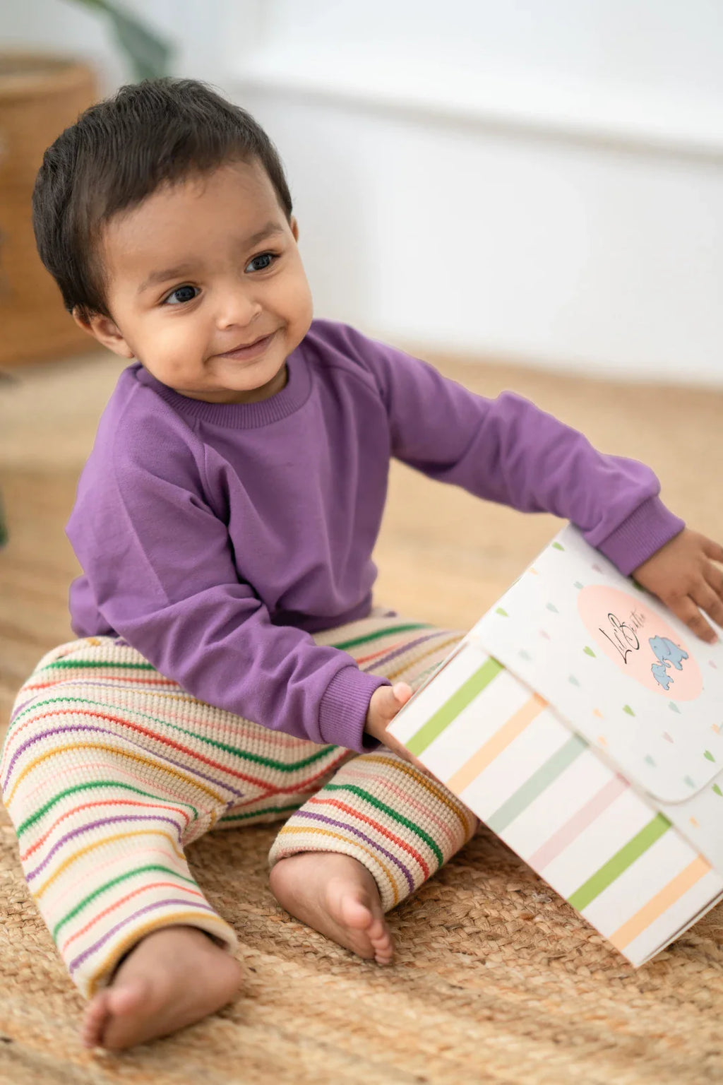 Mystic Violet-Kids and Baby Co-Ord Set