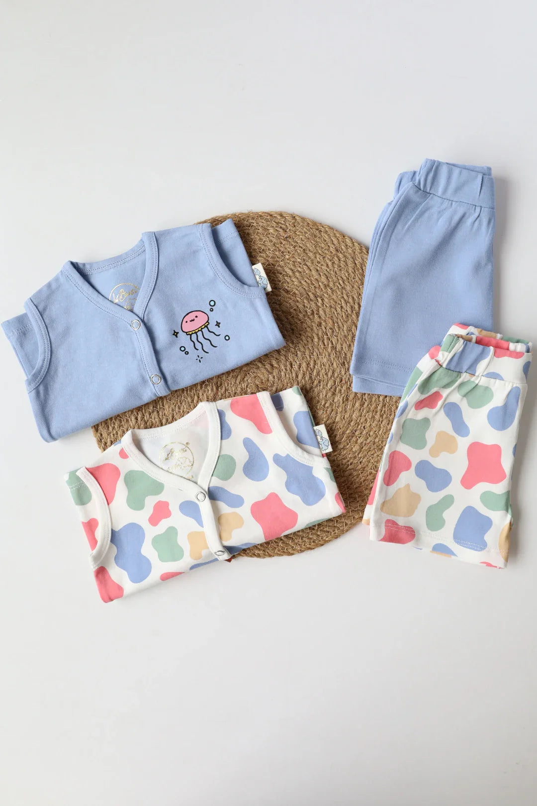 Newborn Jabla and Shorts-Camo Float