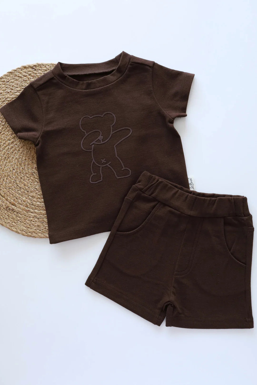 Ollie Bear-Kids Top and Shorts