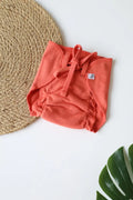 Orange-Newborn Nappy