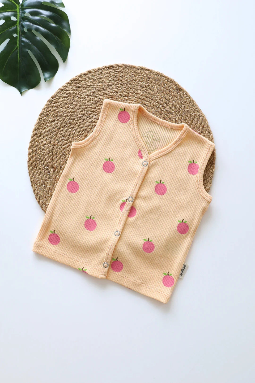Orange Sprout–Ribknit Newborn Jabla