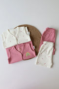 Pack of 2-Newborn Jabla and Shorts-Rose Haze