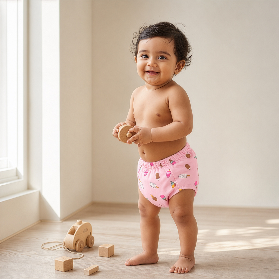 Organic Muslin Padded Underwear