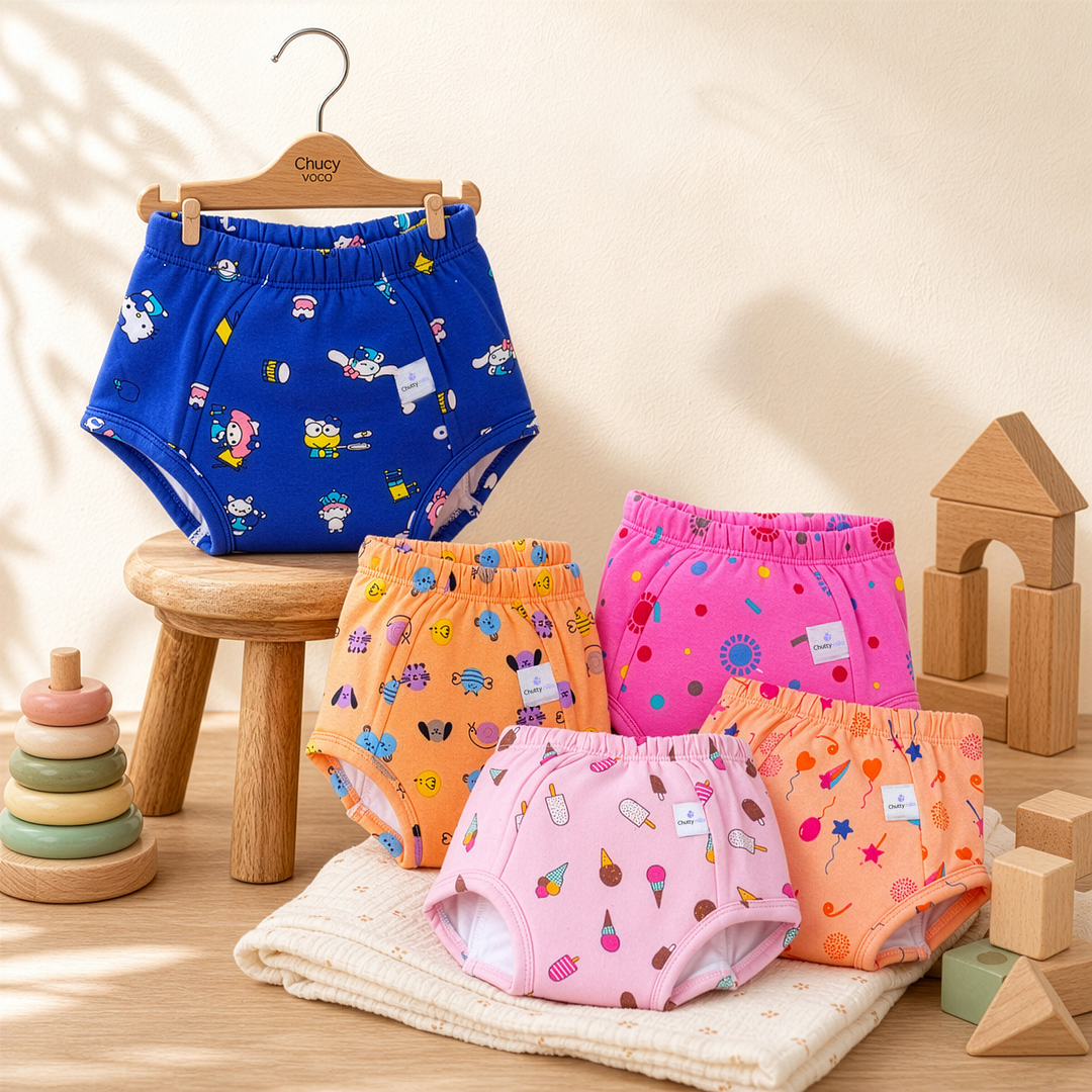 Organic Muslin Padded Underwear