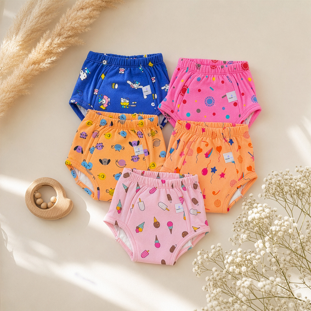 Organic Muslin Padded Underwear