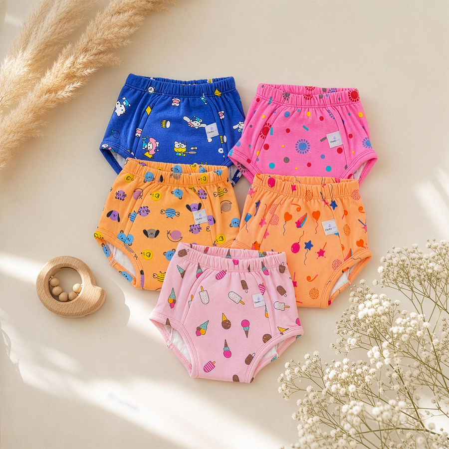 Organic Muslin Padded Underwear