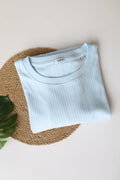 Parisian Blue-Oversized Women T-Shirt