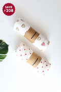 Ruby-Muslin Baby Swaddle-Pack of 2