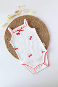 Rush Berry-Baby Spaghetti Romper