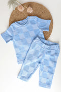 Sea Mist-Terry Kids T-Shirt and Pant