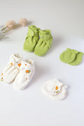 Seal Pop-Baby Mittens and Booties