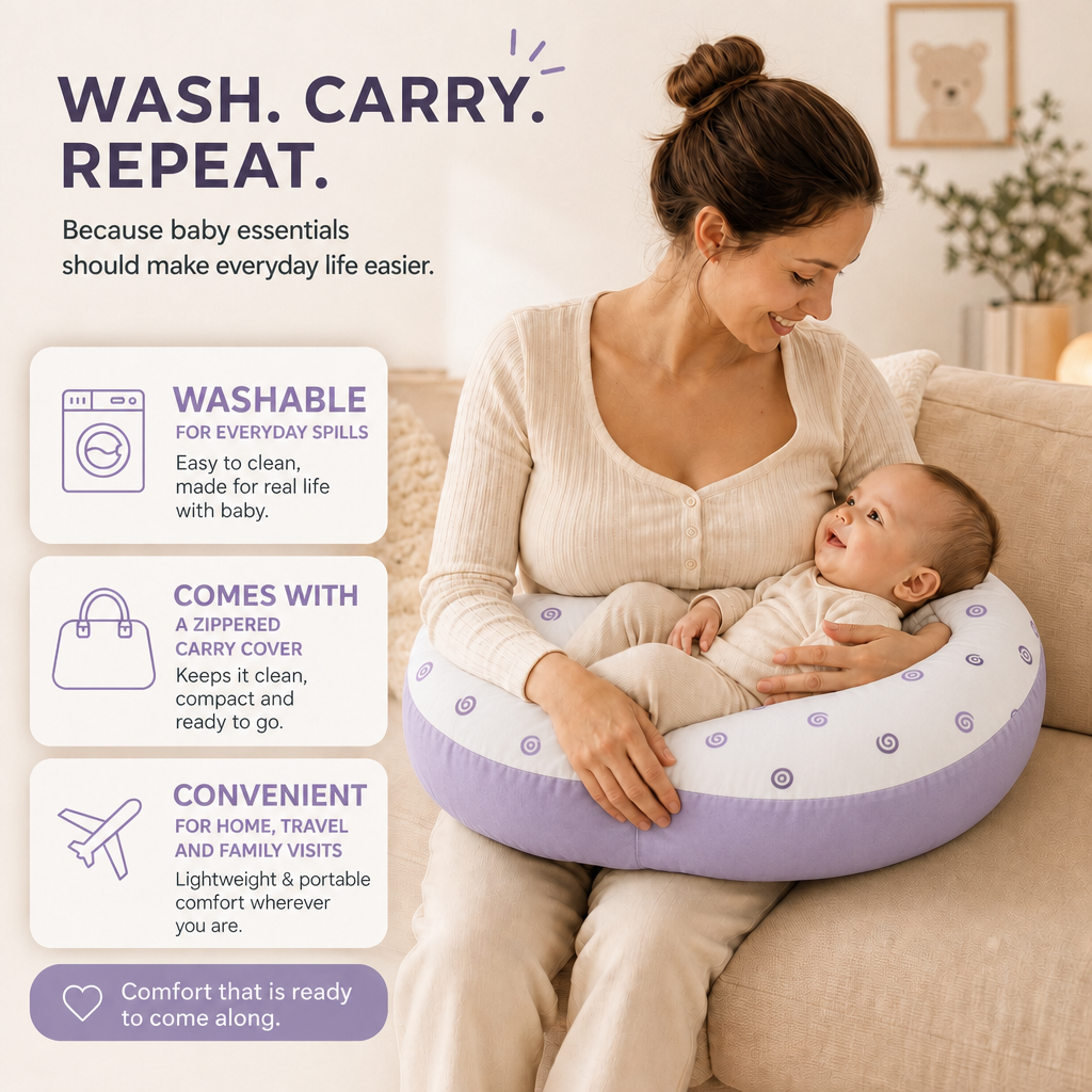 Nuzzle | Baby Feeding & Nursing Pillow