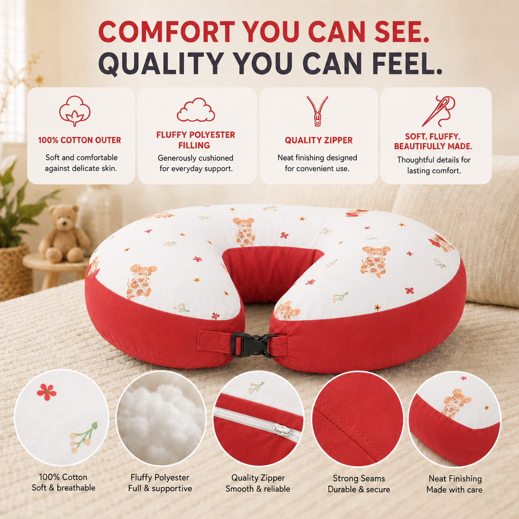 Lulla | Baby Feeding & Nursing Pillow