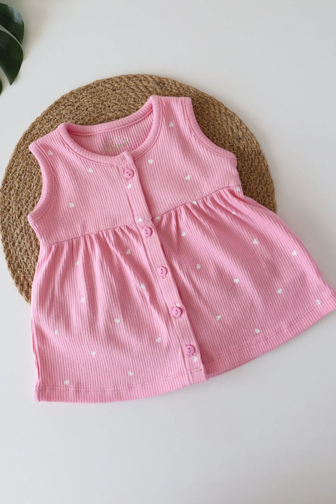 Siesta Heart-Baby Frock
