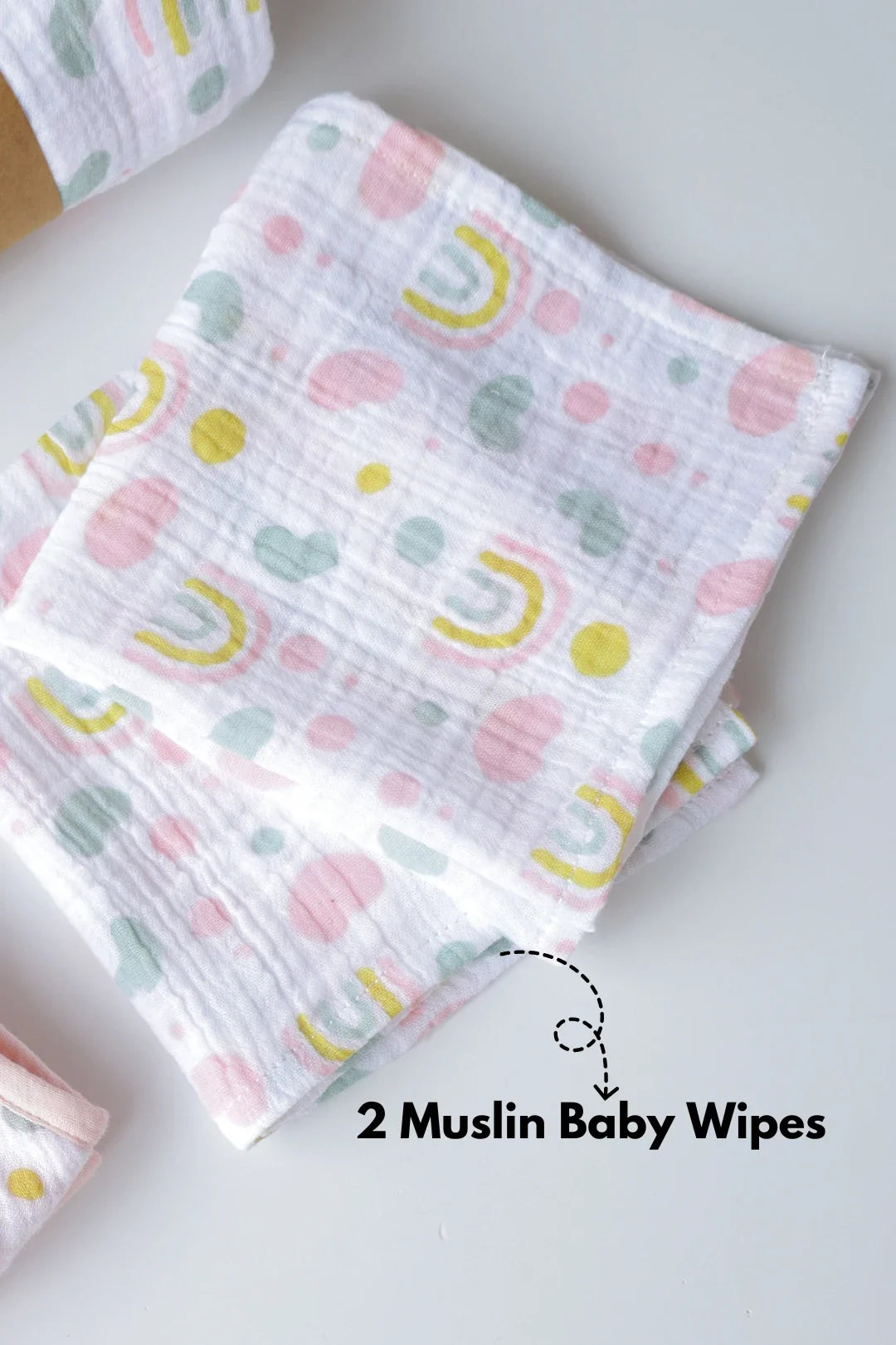 Snuggle Set-3-Combo of Muslin-Baby Swaddle, Hooded Towel & Wipes