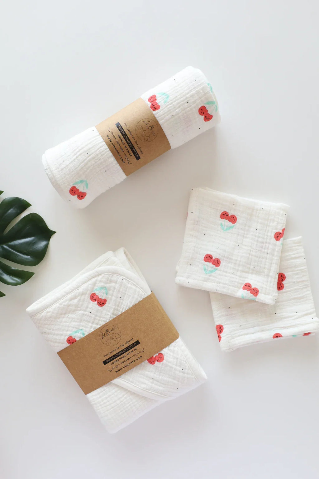 Snuggle Set-9-Combo of Muslin-Baby Swaddle, Hooded Towel & Wipes