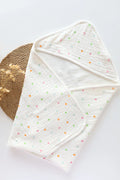 Sprinkle Party-Muslin Hooded Baby Towel