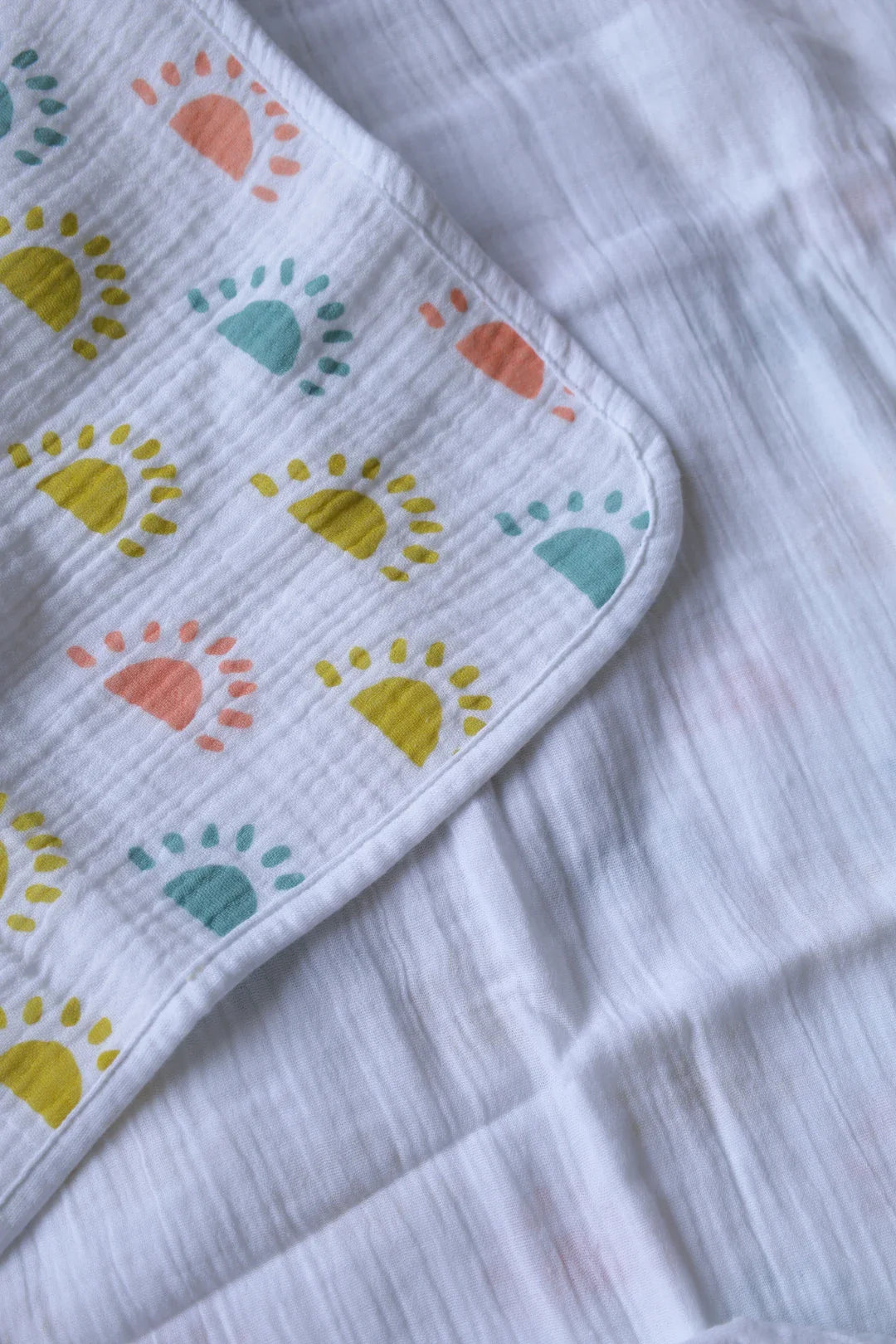 Sunshine-Muslin Hooded Baby Towel