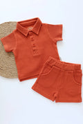 Tangerine Tart-Kids Top and Shorts