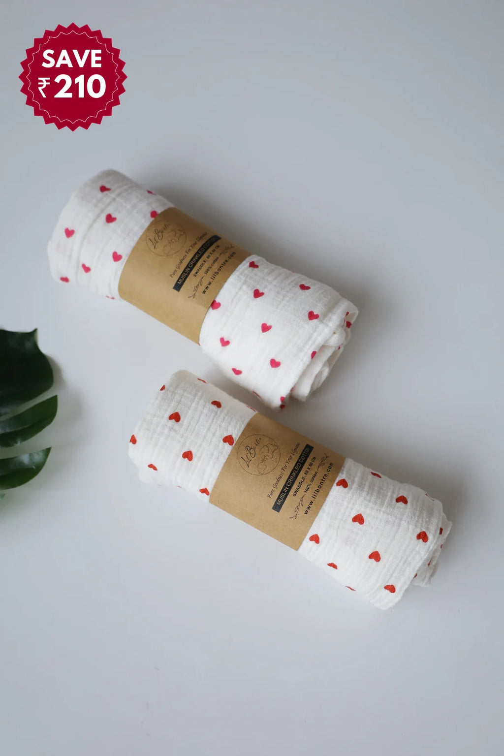 Tiny Love-Muslin Baby Swaddle-Pack of 2