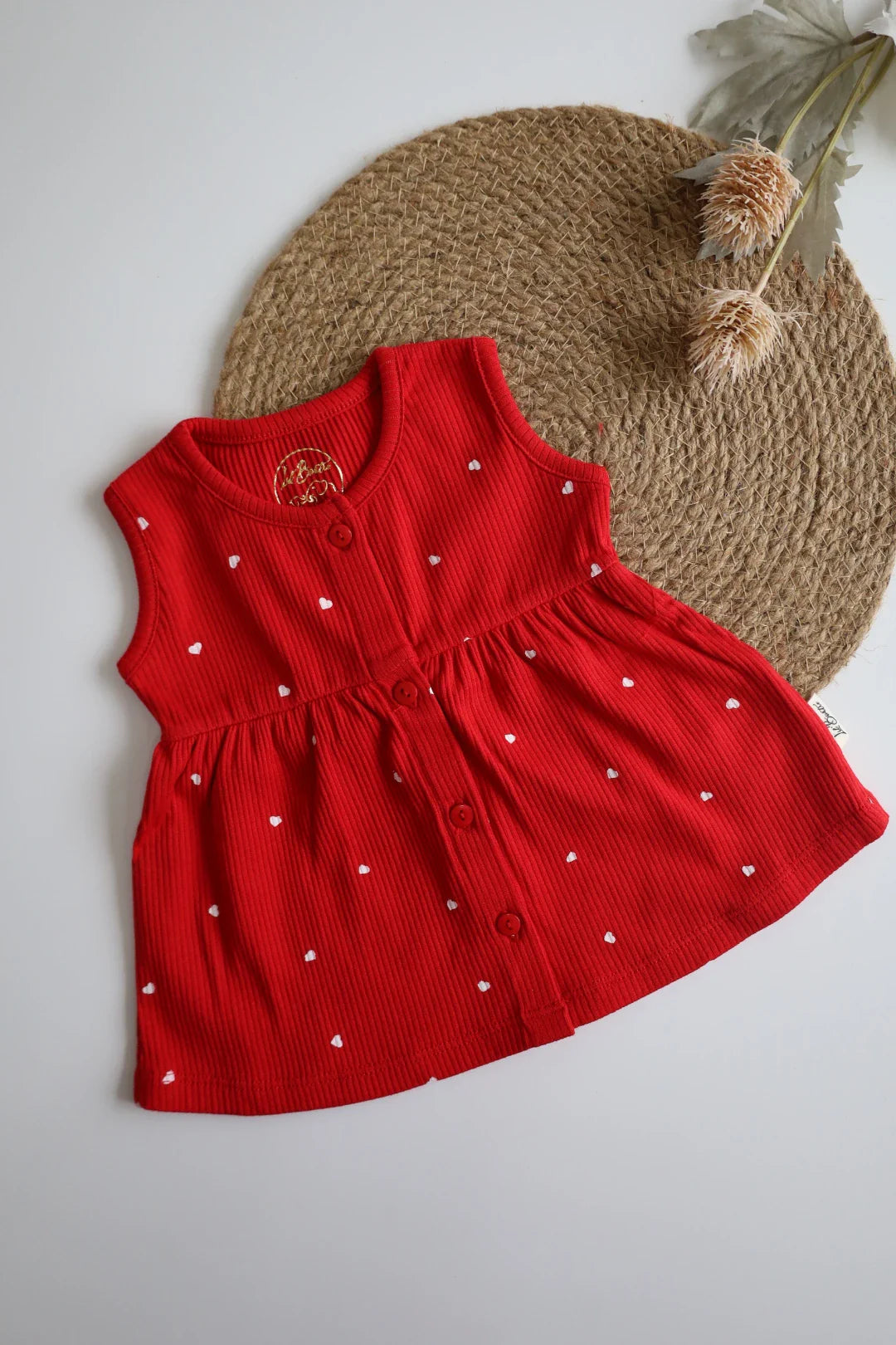 Tiny-Red-Baby-Frock