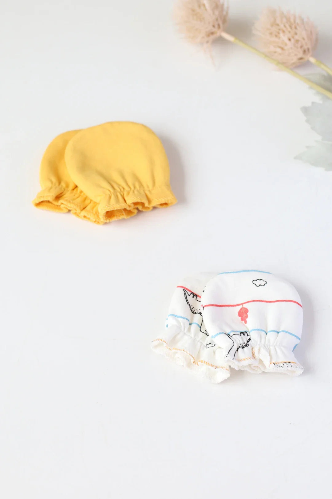Tiny Saurs-Baby Mittens-Combo