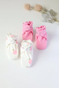 Tiny Tanger-Baby Booties Pack of 2