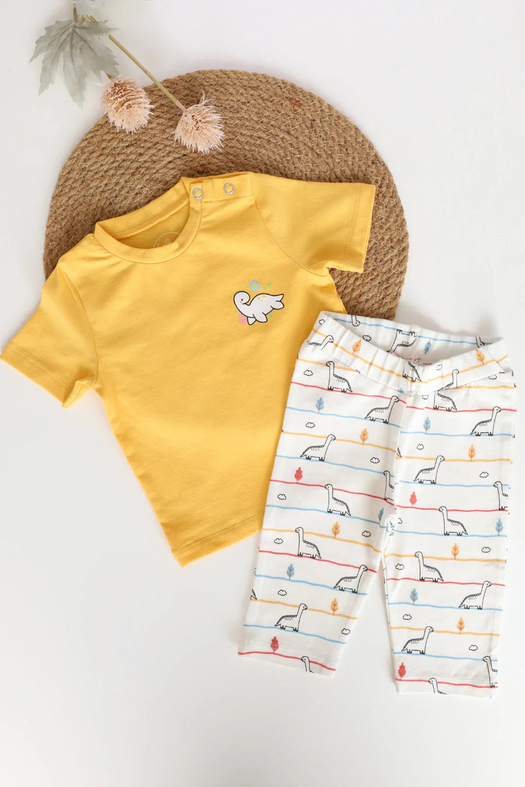 Tiny Saurs-Kids T-Shirt and Pant