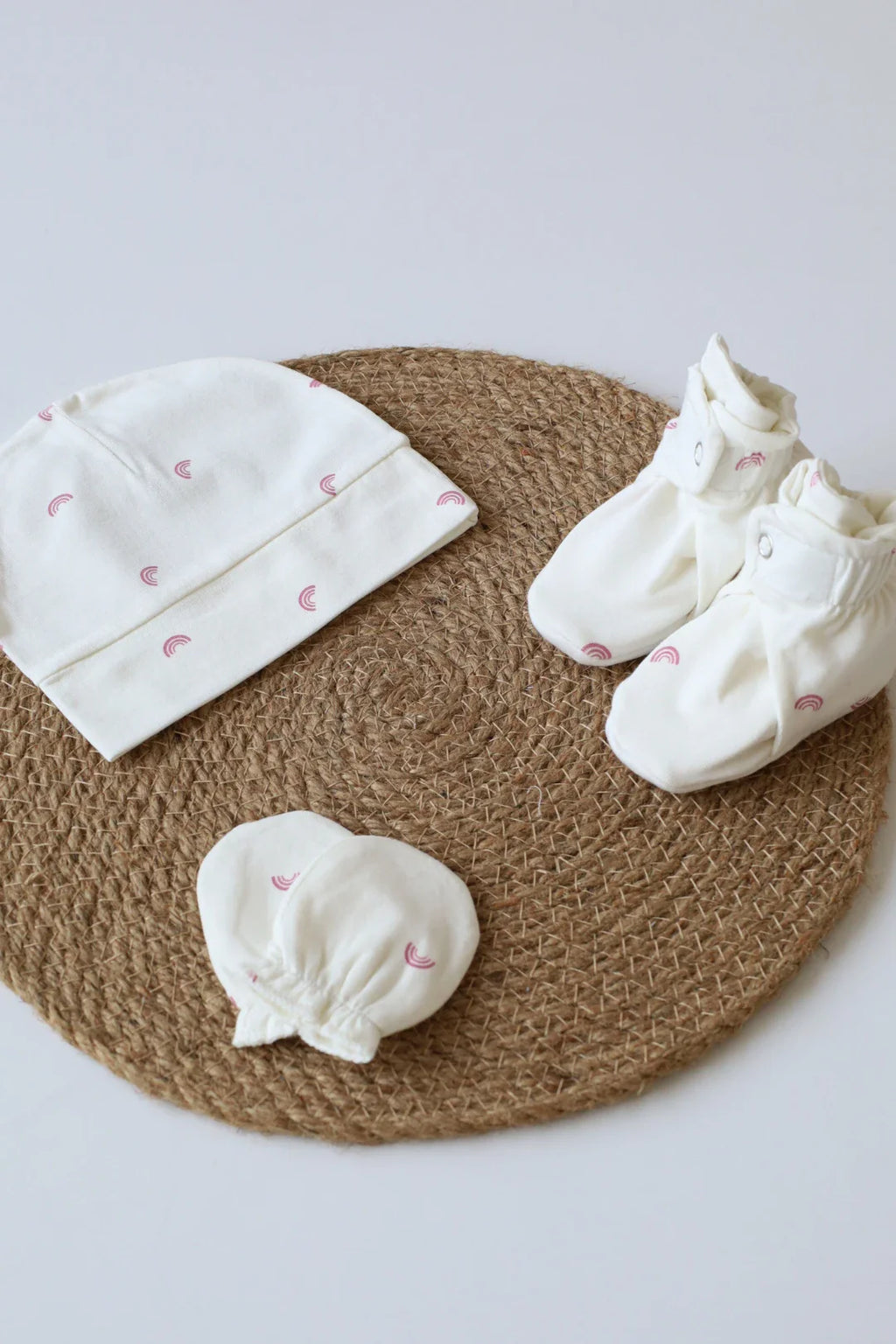 Trio Arc-Cap Mittens and Booties Combo
