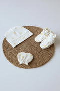 Trio Citrine-Cap Mittens and Booties Combo