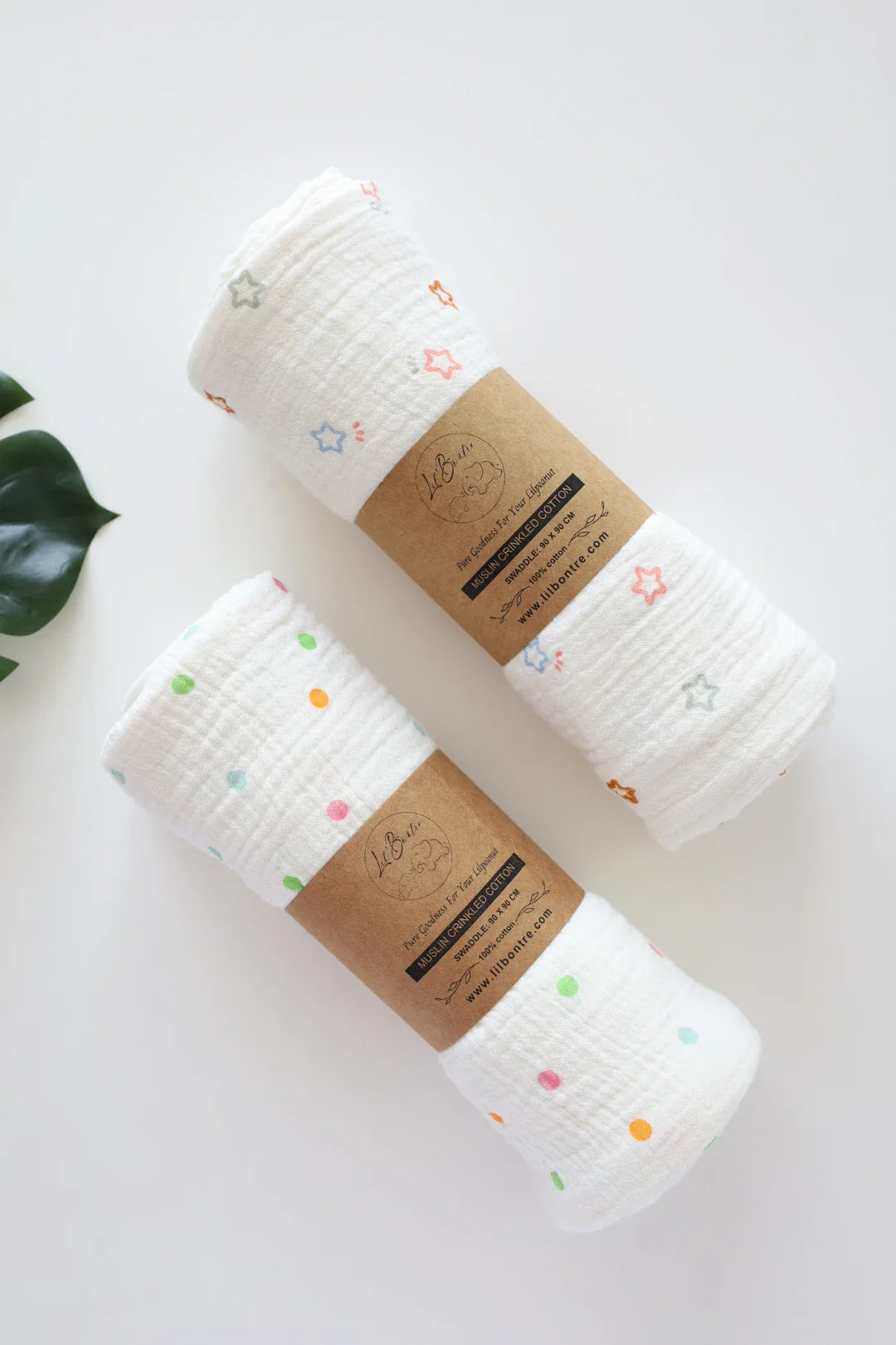 Twinkle Specks-Muslin Baby Swaddle Pack of-2