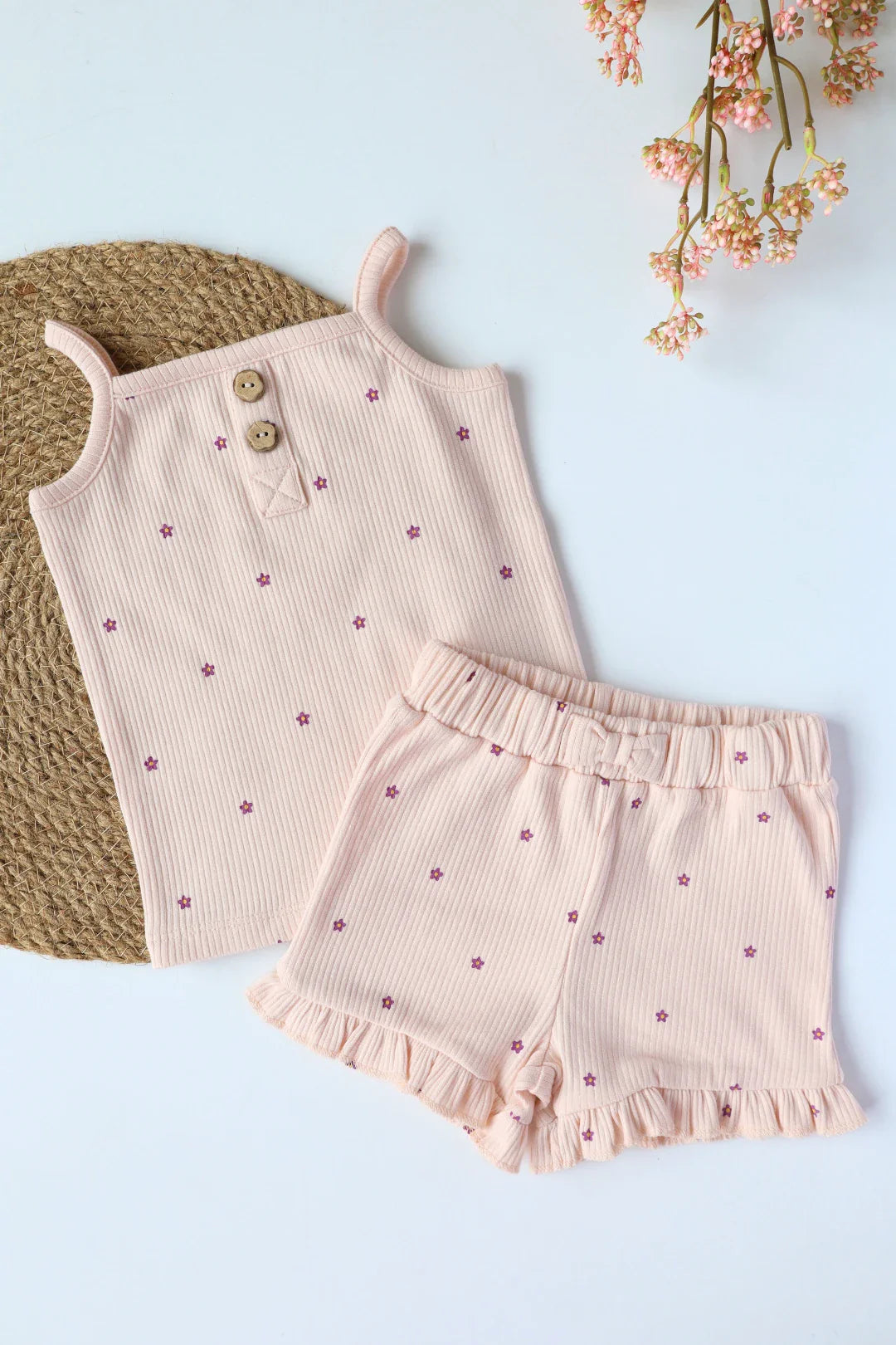 Twirlies Bloomlet-Baby Girls Spaghetti Bloomer