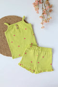 Twirlies Clorie-Baby Girls Spaghetti Bloomer